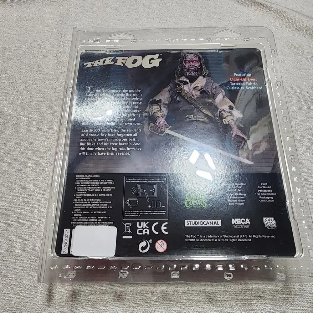 Th Fog Captain Blake 8'' NECA figure